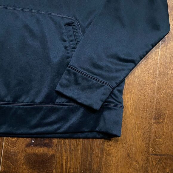 AND1 Streetball Vintage Y2K Athletic Pullover Black Gray Hoodie Men's Size Large - Picture 4 of 9